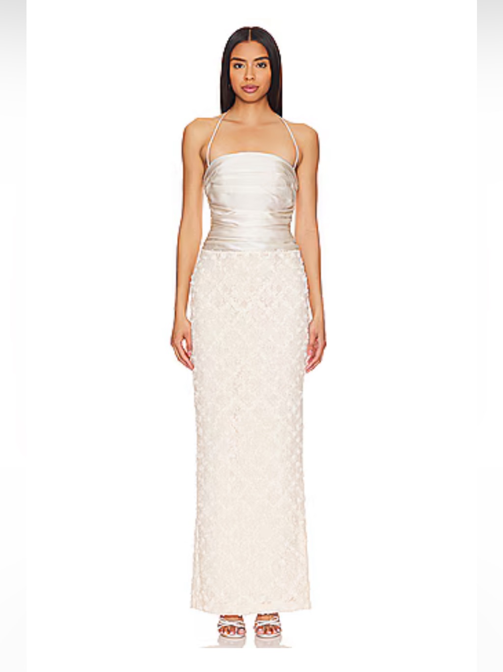 Majorelle Ileisha Gown In Ivory
